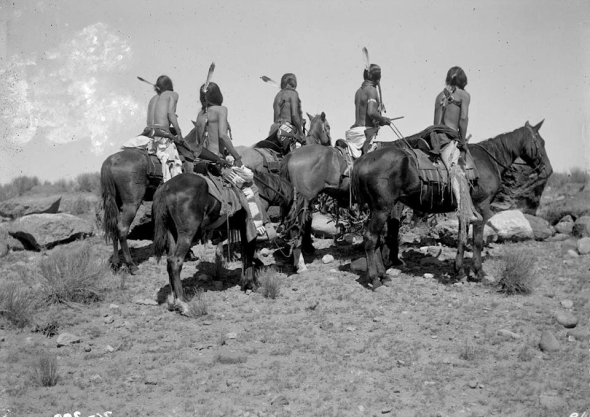 ute-war-party-1899-photo-by-h-s-poley